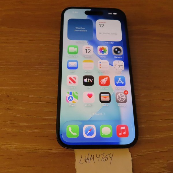 Apple iPhone 15 - Unlocked, 128 GB, Black, A2846