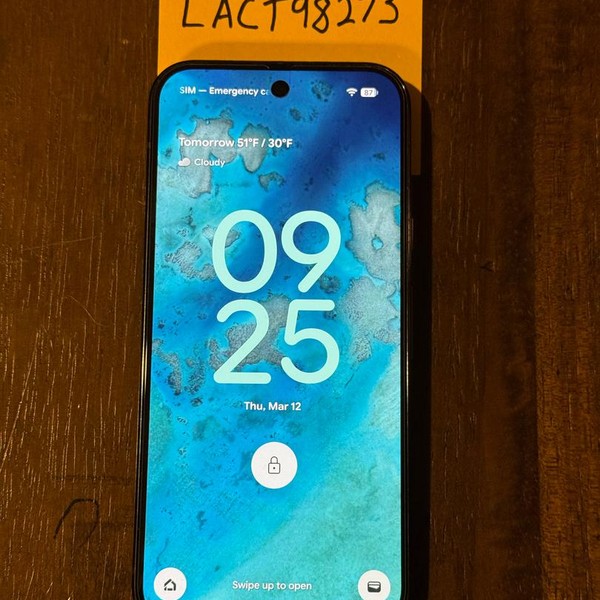 Google Pixel 9 Pro - Unlocked, 256 GB, Obsidian, 16 GB, GR83Y