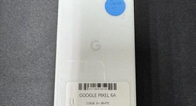 Good
													Google Pixel 6a - Unlocked, Chalk, 128 GB, 6 GB, GX7AS, photo 1 of 7