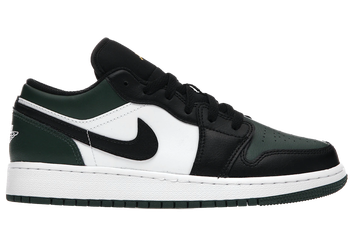 Jordan 1 Low Green Toe (GS) for sale