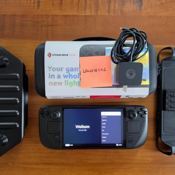 Steam Deck OLED - 512 GB, Black, 16 GB, AMD