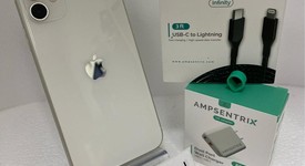 Good
													Apple iPhone 11 - Cricket, White, 64 GB, A2111, photo 1 of 10