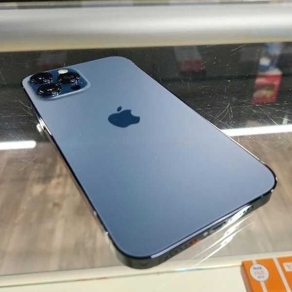 Apple iPhone 12 Pro Max - Unlocked, 256 GB, Pacific Blue, A2342
