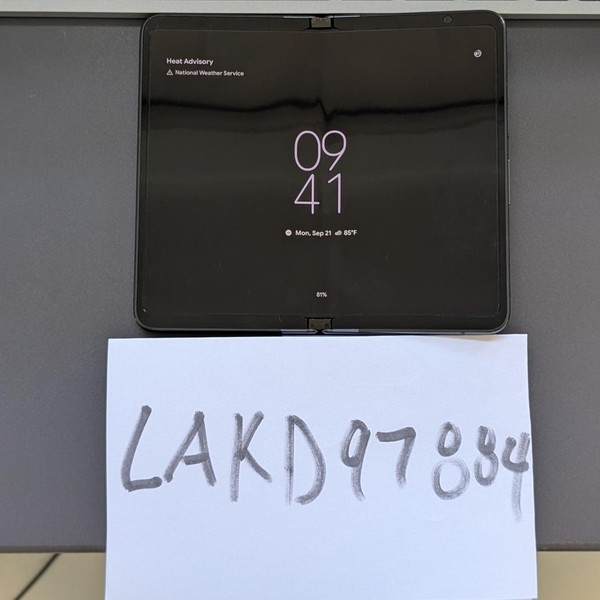 Google Pixel Fold - AT&T, 256 GB, Obsidian, 12 GB, G9FPL