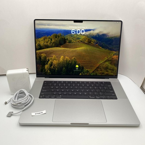 MacBook Pro Late 2023 (M3) - 16 inch - 1 TB, Silver, 48 GB, Apple M3 Max 16-core, 40-core GPU
