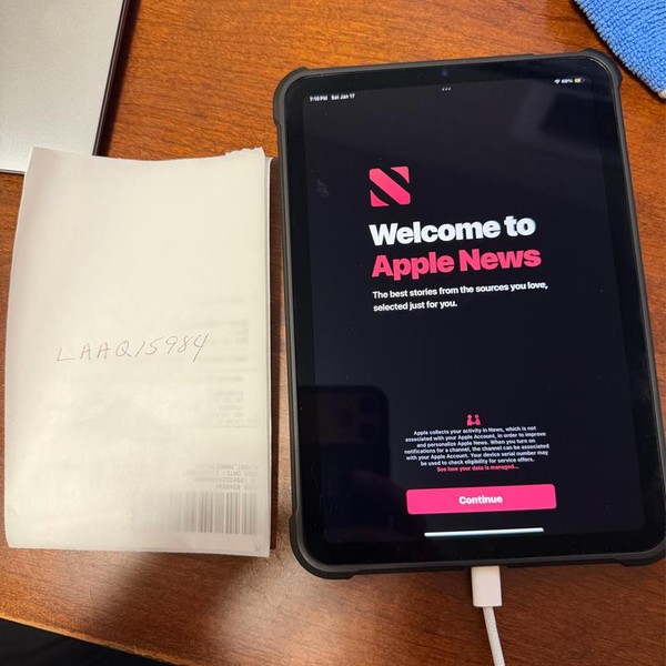 Apple iPad Mini 6th Gen - Unlocked, 64 GB, Gray, A2568