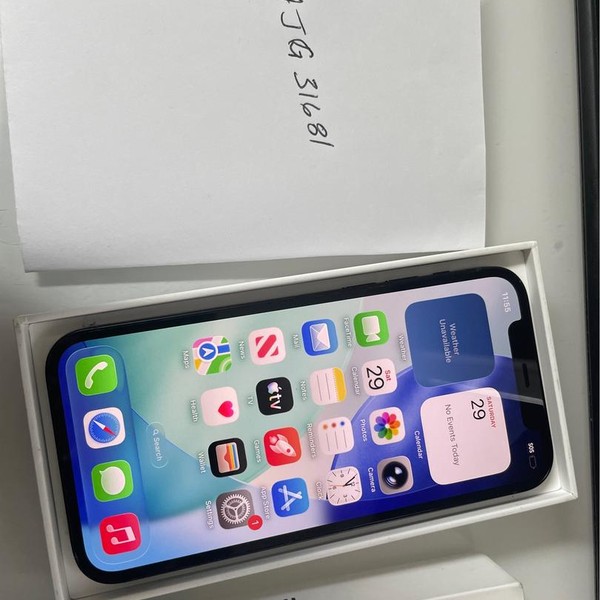 Apple iPhone 12 - T-Mobile, 64 GB, Black, A2172