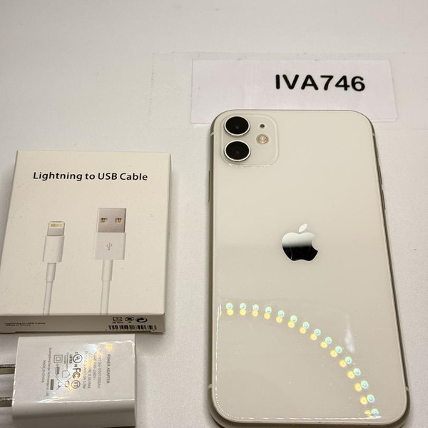 Apple iPhone 11 - Unlocked, 64 GB, White, A2111