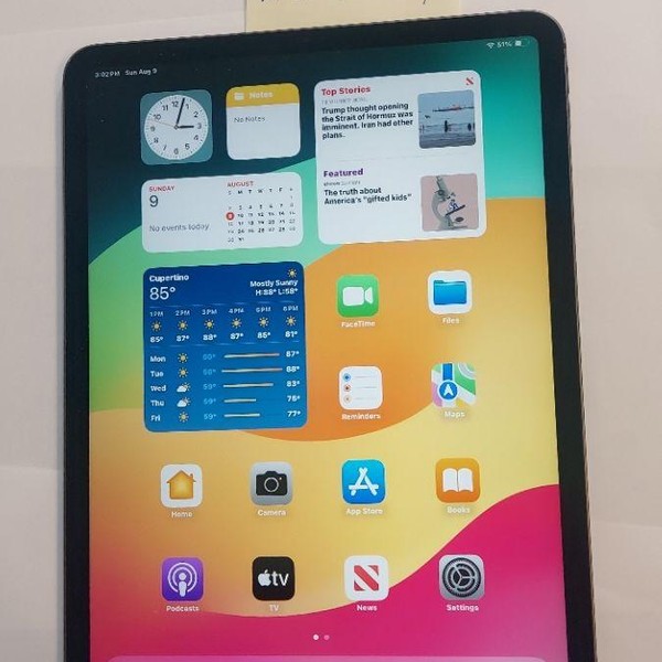 Apple iPad Pro 11 inch 2018 - Unlocked, 256 GB, Gray, A2013