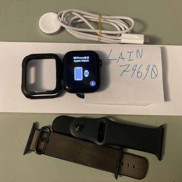 Apple Watch Series 9 45mm - Unlocked, Midnight, A2984 - Cellular, Aluminum