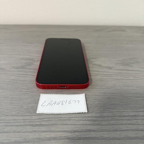 Apple iPhone 14 - Unlocked, 128 GB, Red, A2649