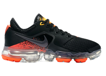 Nike Air VaporMax CS Black Total Crimson (GS) for sale