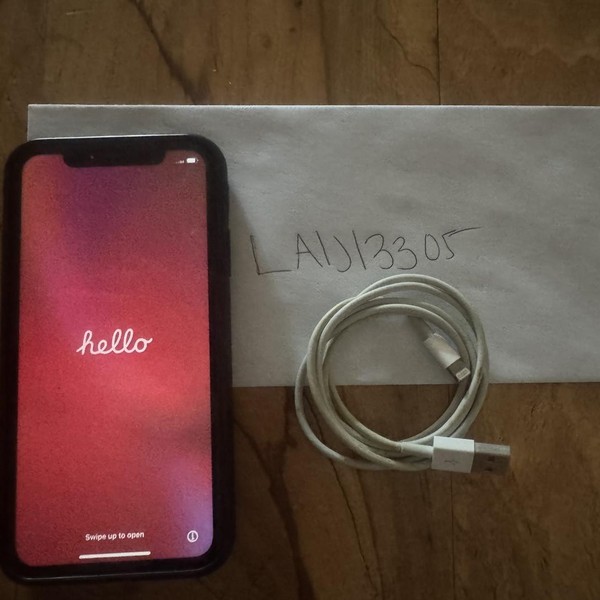 Apple iPhone Xr - Unlocked, 128 GB, Red, A1984