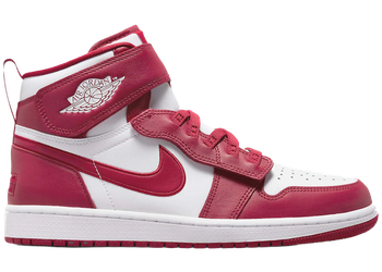 Jordan 1 High FlyEase White Cardinal Red for sale