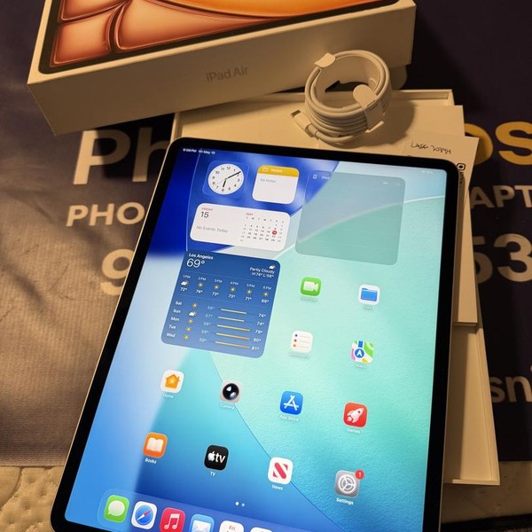 Apple iPad Air 13 inch (M3) 2025 - Wi-Fi, 128 GB, Starlight