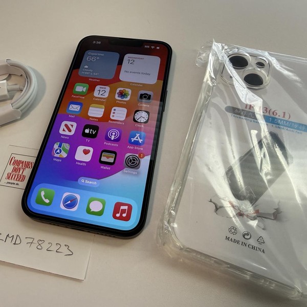 Apple iPhone 13 - Unlocked, 128 GB, Midnight, A2482