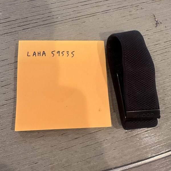 Whoop Fitness Tracker - Black