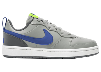 Nike Court Borough Low 2 Grey Fog Game Royal (GS) for sale
