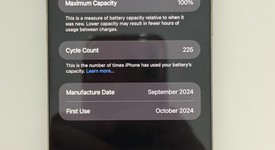 Good
													Apple iPhone 16 Pro Max - Unlocked, Natural, 256 GB, A3084, photo 2 of 7