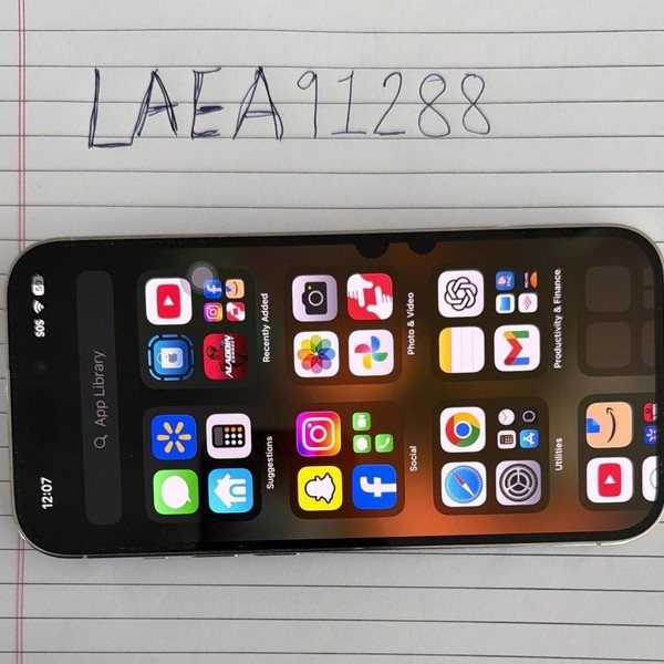 Apple iPhone 14 Pro - Unlocked, 128 GB, Silver, A2650