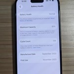 Good Apple iPhone 15 - Unlocked, 128 GB, Black, A2846