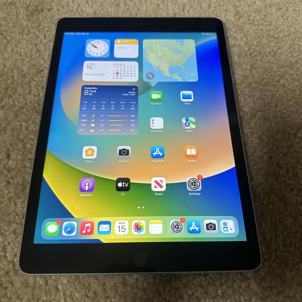 Apple iPad 9th Gen - Wi-Fi, 64 GB, Silver, A2602
