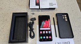 Good
													Samsung Galaxy S21 Ultra 5G - Unlocked, Black, 512 GB, 16 GB, SM-G998U1, photo 1 of 5