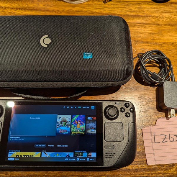 Steam Deck - 64 GB, Black, 16 GB, AMD