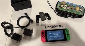 Good
													Nintendo Switch - Pink & Green, 32 GB, photo 1 of 8