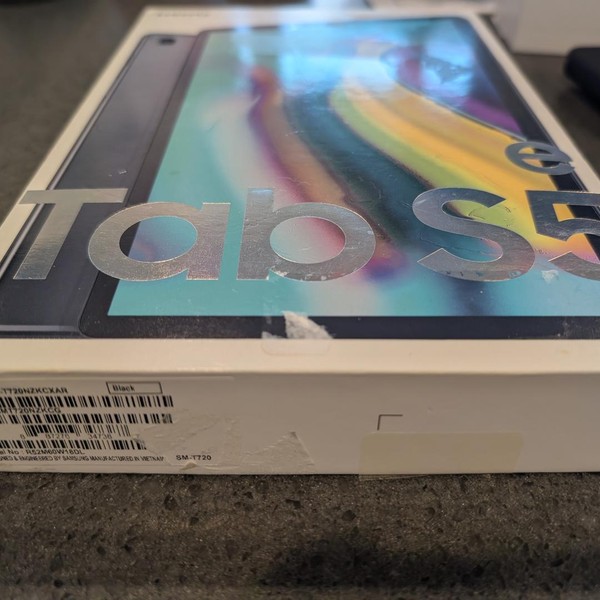 Samsung Galaxy Tab S5e - Wi-Fi, Black, 128 GB, 6 GB, SM-T720