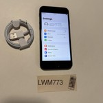 Good Apple iPhone SE 3rd Gen 2022 - Unlocked, 64 GB, Midnight, A2595