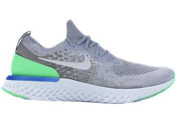 Nike Epic React Flyknit Wolf Grey Lime Blast for sale