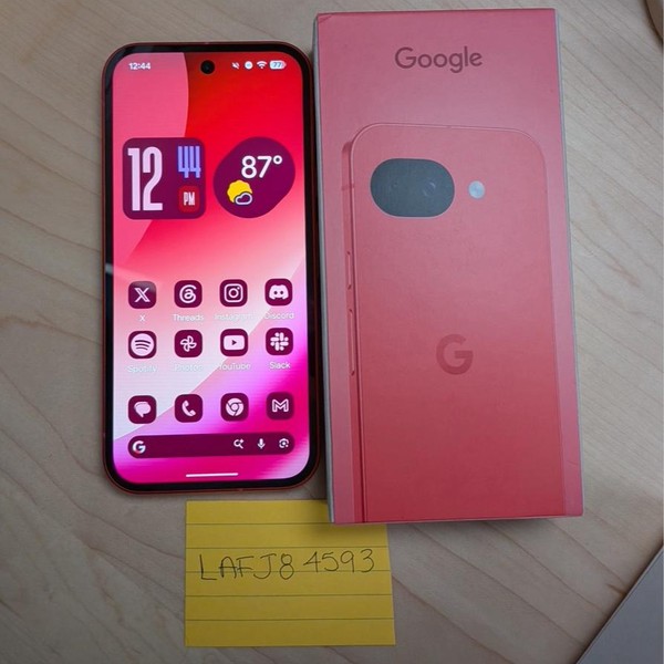 Google Pixel 10a - Unlocked, 128 GB, Berry, GE1GQ