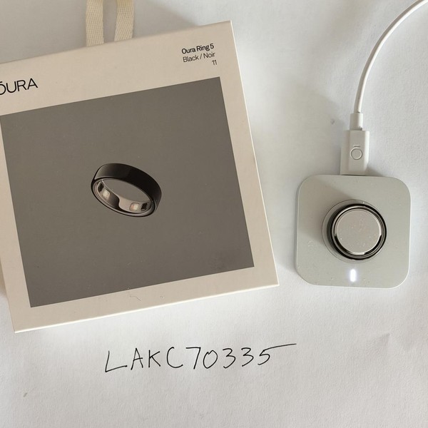 Oura Ring Gen 5 - Black, Size 11