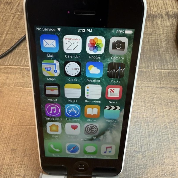 Apple iPhone 5C - Unlocked, 16 GB, White, A1532