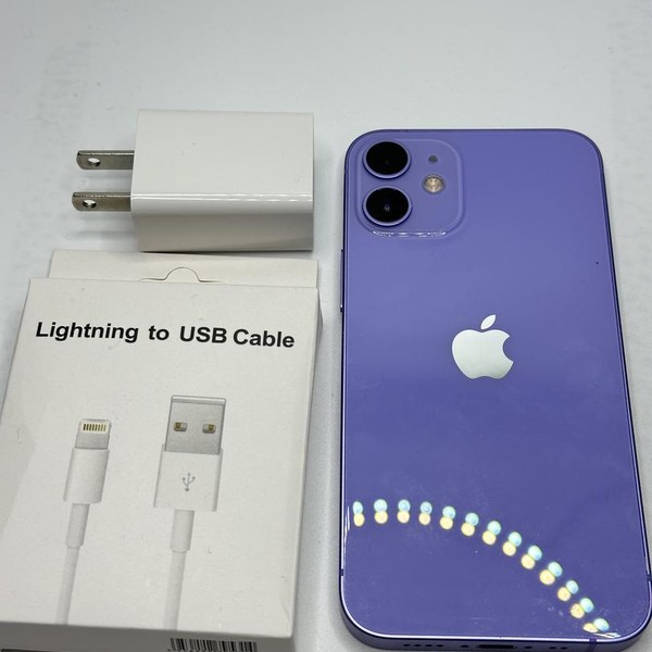 Apple iPhone 12 Mini - Unlocked, 256 GB, Purple, A2176