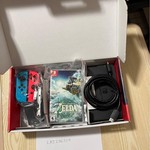 Mint Nintendo Switch - OLED - 64 GB, Red & Blue