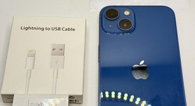 Good
													Apple iPhone 13 - Unlocked, Blue, 256 GB, A2482, photo 4 of 5