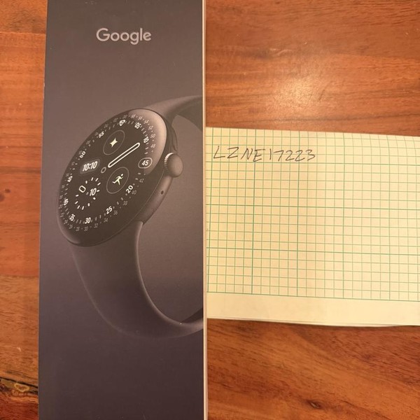 Google Pixel Watch 4 - Unlocked, Black, 45mm, LTE