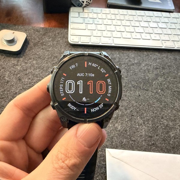 Garmin Fenix 8 - Sapphire, AMOLED