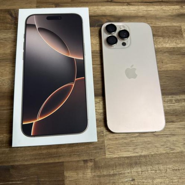 Apple iPhone 16 Pro Max - Unlocked, 256 GB, Desert, A3084