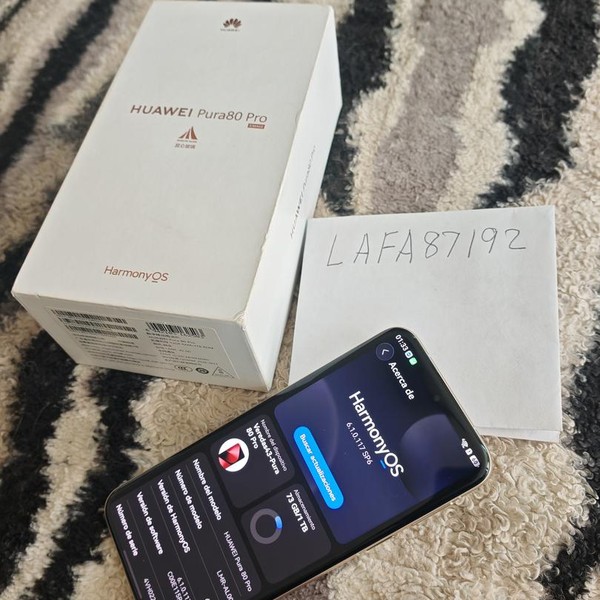 HUAWEI Pura 80 Pro - Unlocked Non-US, 512 GB, White, 12 GB