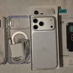 Good Apple iPhone 17 Pro Max - Unlocked, 256 GB, Silver, A3257