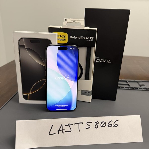 Apple iPhone 16 Pro - Unlocked, 128 GB, Natural, A3083