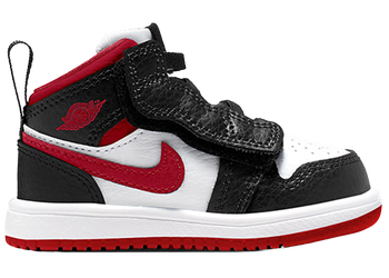Jordan 1 Mid White Gym Red Black (TD) for sale