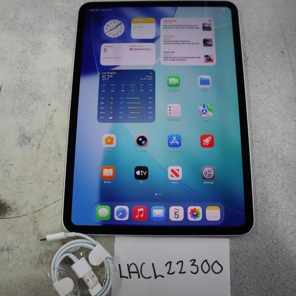 Apple iPad Pro 11 inch (M4) 2024 - Wi-Fi, 256 GB, Silver, 8 GB, A2836, Standard Glass