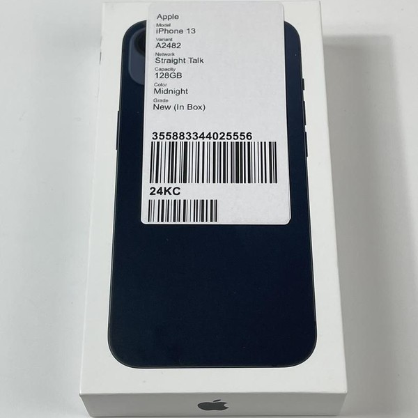 Apple iPhone 13 - Straight Talk, 128 GB, Midnight, A2482