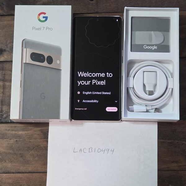 Google Pixel 7 Pro - Verizon, 128 GB, Hazel, 12 GB, GE2AE
