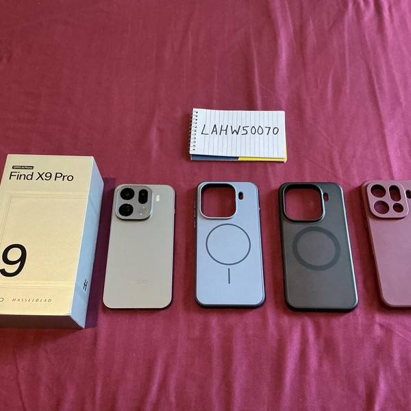 Oppo Find X9 Pro - Unlocked Non-US, 512 GB, Titanium Charcoal, 16 GB