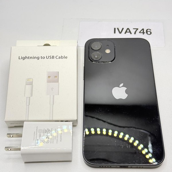 Apple iPhone 12 - Unlocked, 128 GB, Black, A2172